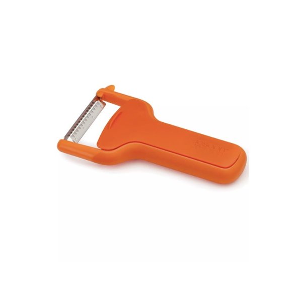 Joseph Joseph SafeStore Julienne Peeler with blade Guard Orange - Picture 2 of 6